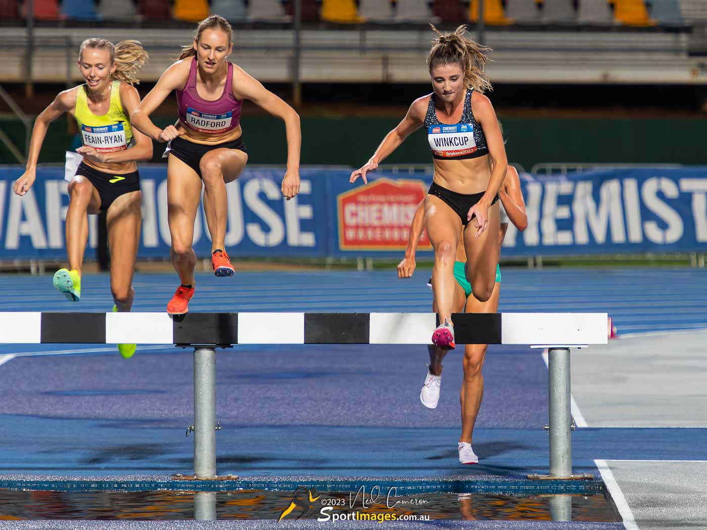 Cara Feain-Ryan, Stella Radford, Georgia Winkcup, Women's 3000m Steeplechase